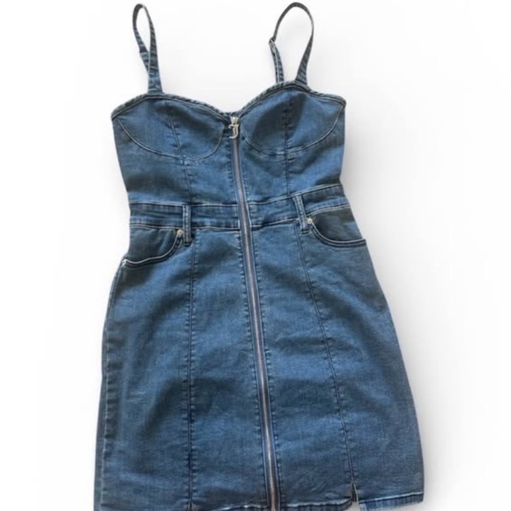 Juicy Couture Denim Blue Mini Dress